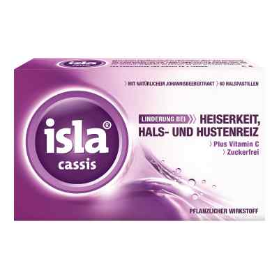 Isla Cassis Pastillen 60 stk von Engelhard Arzneimittel GmbH & PZN 03397699