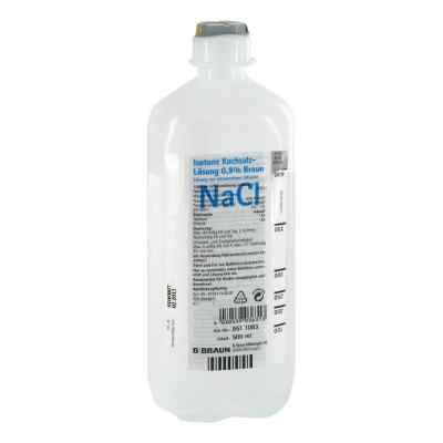 Kochsalzlösung 0,9% Ecoflac Plus 500 ml von B. Braun Melsungen AG PZN 08646871