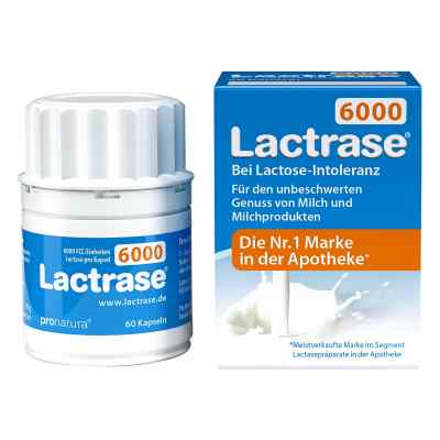 Lactrase 6.000 Fcc Kapseln 60 stk von Pro Natura Gesellschaft für ge PZN 09545273