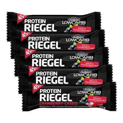 Layenberger Lowcarb.one Protein-riegel Cra.-cassis 5x35 g von Layenberger Nutrition Group Gm PZN 08100454