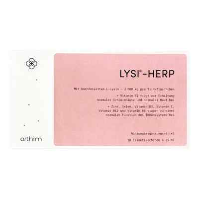 Lysi-herp Trinkampullen 10 stk von Orthim GmbH & Co. KG PZN 12453209