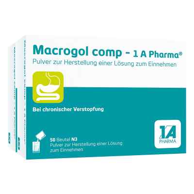 Macrogol comp-1A Pharma 2X50 stk von 1 A Pharma GmbH PZN 08100412