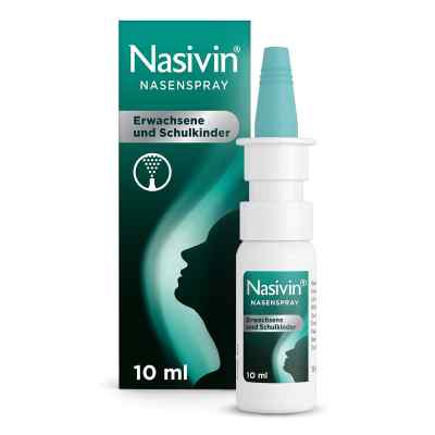 Nasivin Nasenspray ohne Kons.Erw.u.Schulkinder 10 ml von Merck Selbstmedikation GmbH PZN 13246062