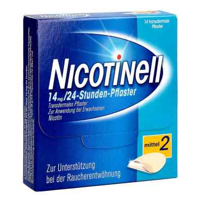 Nicotinell 14 mg (ehemals 35 mg) 24-Stunden-Pflaster 14 stk von GlaxoSmithKline Consumer Healt PZN 03764548
