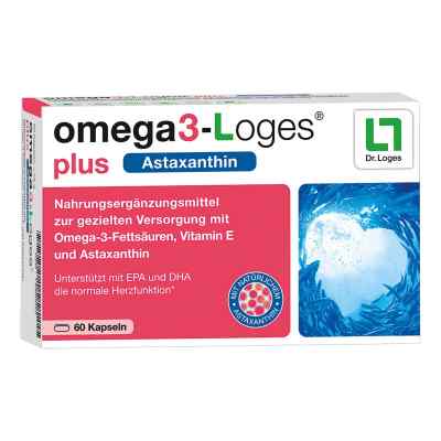 Omega 3-loges plus Kapseln 60 stk von Dr. Loges + Co. GmbH PZN 13360042