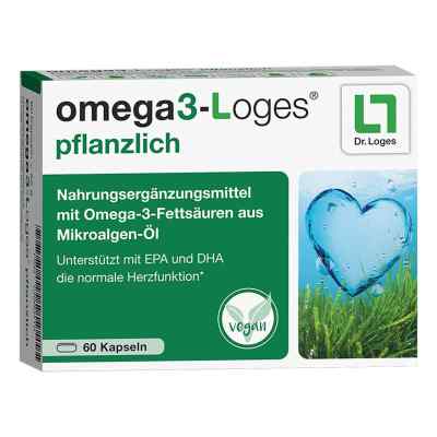 Omega3-loges pflanzlich Kapseln 60 stk von Dr. Loges + Co. GmbH PZN 13980419