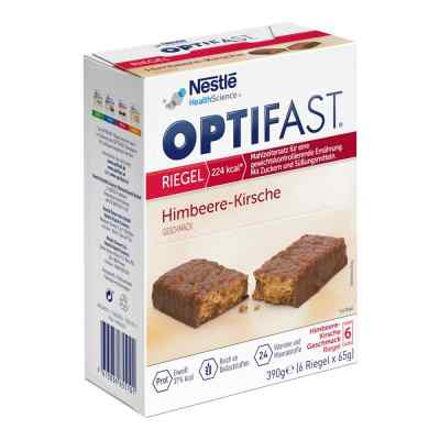 Optifast Riegel Himbeere-kirsche 6X65 g von MUCOS Pharma GmbH & Co. KG PZN 15996531