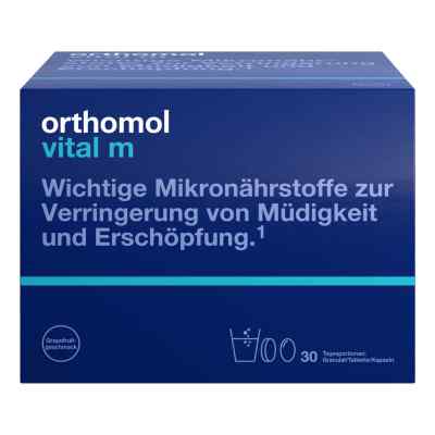 Orthomol Vital M Grapefruit Granulat/kaps. 30 stk von Orthomol pharmazeutische Vertr PZN 01028532