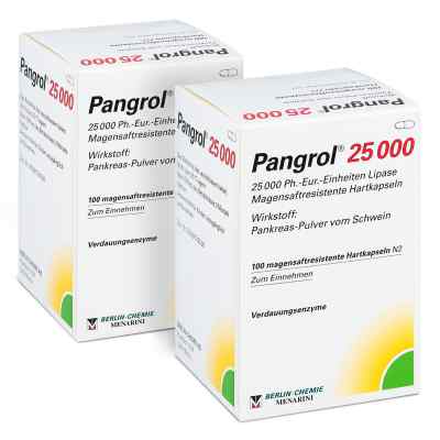 Pangrol 25000 2X100 stk von BERLIN-CHEMIE AG PZN 08100411