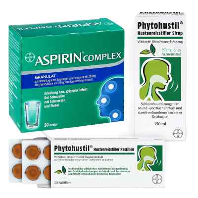 Phytohustill Pastillen,Sirup und Aspirin Complex 1 stk von Bayer Vital GmbH PZN 08100178