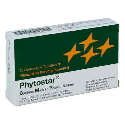 Phytostar Baldrian Melisse Passionsb.150/125/110mg 30 stk von RETORTA GmbH PZN 15228111