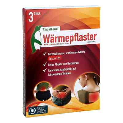 Pingutherm flex Wärmepflaster 3 stk von Contor Aichinger PZN 09712340