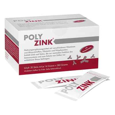 Polyzink Beutel 20 stk von SymbioPharm GmbH PZN 01576423