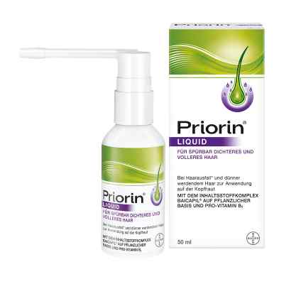 Priorin Liquid Pumplösung bei Haarausfall 50 ml von Bayer Vital GmbH PZN 11711661