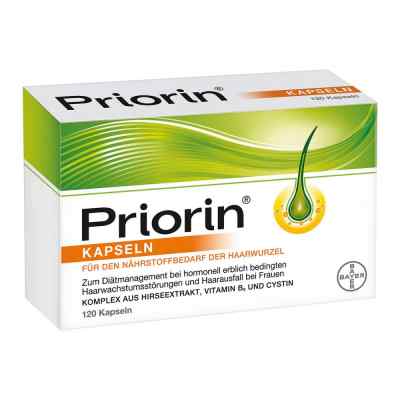 Priorin Neu Kapseln bei Haarausfall 120 stk von Bayer Vital GmbH PZN 04002065