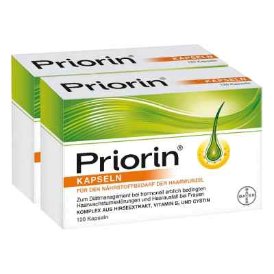 Priorin Neu Kapseln bei Haarausfall 2x120 stk von Bayer Vital GmbH PZN 08100006