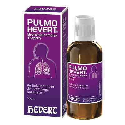 Pulmo Hevert Bronchialcomplex Tropfen 100 ml von Hevert Arzneimittel GmbH & Co. PZN 00353448