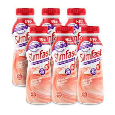 Slim Fast Fertigdrink Erdbeere 6X325 ml von ALLPHARM Vertriebs GmbH PZN 08130234