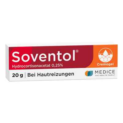 Soventol Hydrocortisonacetat 0,25% 20 g von MEDICE Arzneimittel Pütter Gmb PZN 10714373
