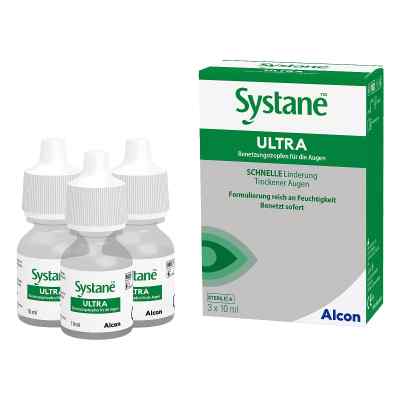 Systane Ultra Benetzungstropfen 3X10 ml von  PZN 01668585