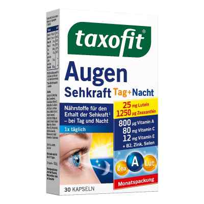 Taxofit Augen Sehkraft Kapseln 30 stk von MCM KLOSTERFRAU Vertr. GmbH PZN 12749602