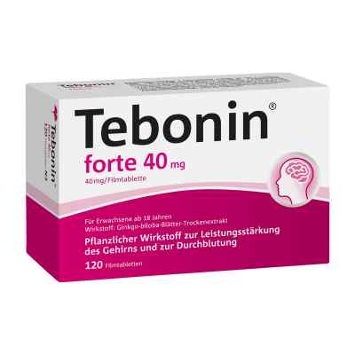 Tebonin forte 40mg 120 stk von Dr.Willmar Schwabe GmbH & Co.K PZN 07368358