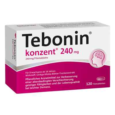 Tebonin konzent 240mg 120 stk von Dr.Willmar Schwabe GmbH & Co.K PZN 07752045