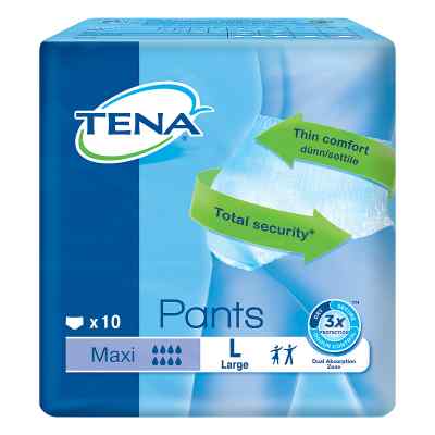 Tena Pants Maxi large Confiofit Einweghose 10 stk von Essity Germany GmbH PZN 09703660