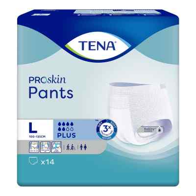 Tena Pants plus L Einweghose 14 stk von Essity Germany GmbH PZN 13232083