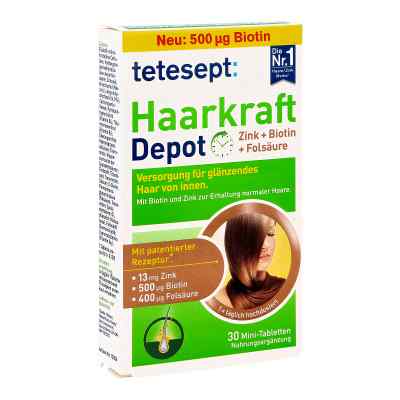 Tetesept Haarkraft Depot Filmtabletten 30 stk von Merz Consumer Care GmbH PZN 10822430
