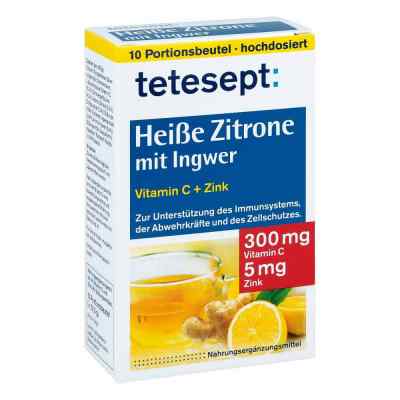 Tetesept Heisse Zitrone mit Ingwer zuckerfr.Pulver 10X3 g von Merz Consumer Care GmbH PZN 09714089