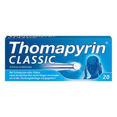 Thomapyrin CLASSIC Schmerztabletten 20 stk von Sanofi-Aventis Deutschland Gmb PZN 03046735