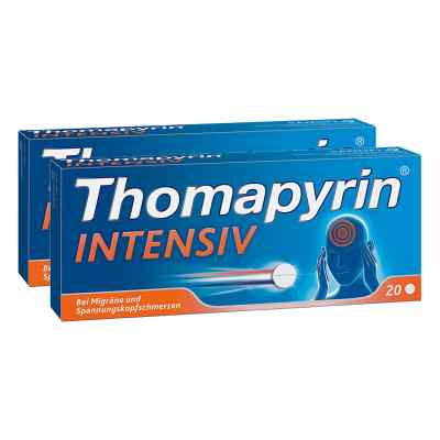Thomapyrin INTENSIV  2 x 20 stk von Sanofi-Aventis Deutschland Gmb PZN 08100177