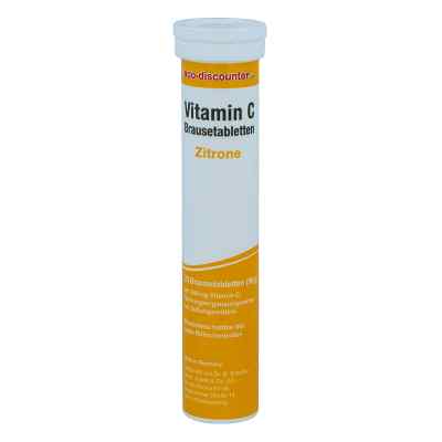 Vitamin C-Brausetabletten 240 mg Zitrone von apo-discounter.de 20 stk von  PZN 08100648