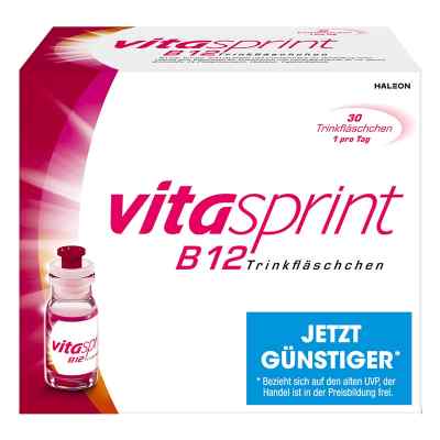 Vitasprint B 12 Trinkampullen 30 stk von Pfizer Consumer Healthcare Gmb PZN 01853561