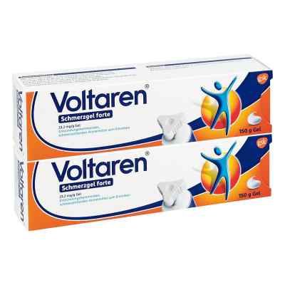 Voltaren Schmerzgel forte 23,2mgg 2x150 g 300 g von GlaxoSmithKline Consumer Healt PZN 08100655