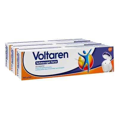 Voltaren Schmerzgel forte 23,2mgg 3x150  von GlaxoSmithKline Consumer Healt PZN 08100766