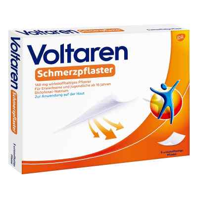 Voltaren Schmerzpflaster 140 mg wirkstoffh.Pflast. 5 stk von GlaxoSmithKline Consumer Healt PZN 13946776