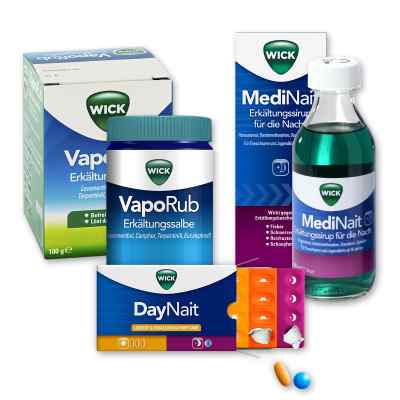 Wick MediNait, VapoRub und Daynait 1 stk von Procter & Gamble GmbH PZN 08100783