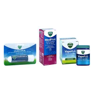 Wick MediNait, VapoRub und Inhalierstift N Set 1 stk von Procter & Gamble GmbH PZN 08100593