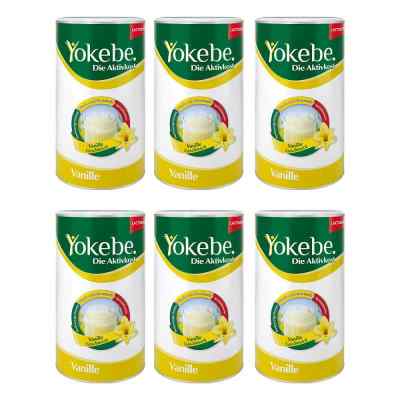Yokebe Lactosefrei Vanille Pulver 6x500 g von Naturwohl Pharma GmbH PZN 08130258