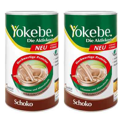 Yokebe Schoko Pulver 2X500 g von Naturwohl Pharma GmbH PZN 08100529
