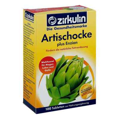 Zirkulin Artischocke plus Enzian Tabletten 100 stk von DISTRICON Vertriebsgesellschaf PZN 13154070